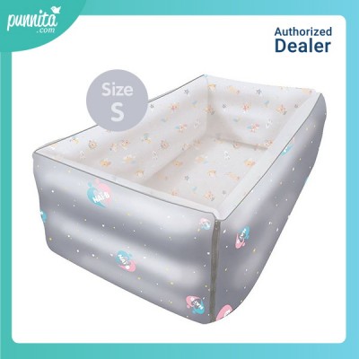 Nai-B Baby Inflatable Versatile Bed เตียง-คอกเป่าลมสำหรับเด็ก Size S - Grey